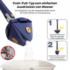Triangular Mop with 360° Redation and Easy Wringing