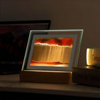 Hypnotic Sand Art Lamp with Soothing LED Light
