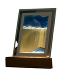Hypnotic Sand Art Lamp with Soothing LED Light