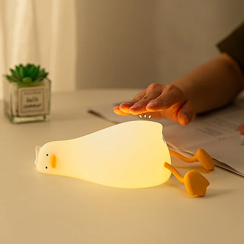 QuackyGlow LED Duck Mood Light | Funny Night Lamp | LED Decoration for Home & Children's Room