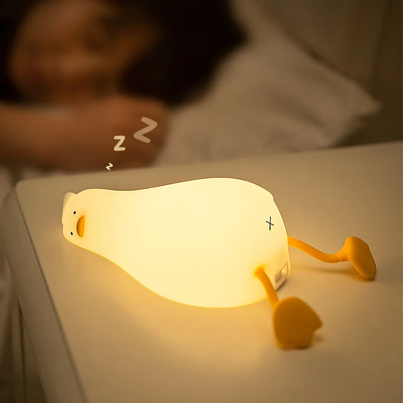 QuackyGlow LED Duck Mood Light | Funny Night Lamp | LED Decoration for Home & Children's Room