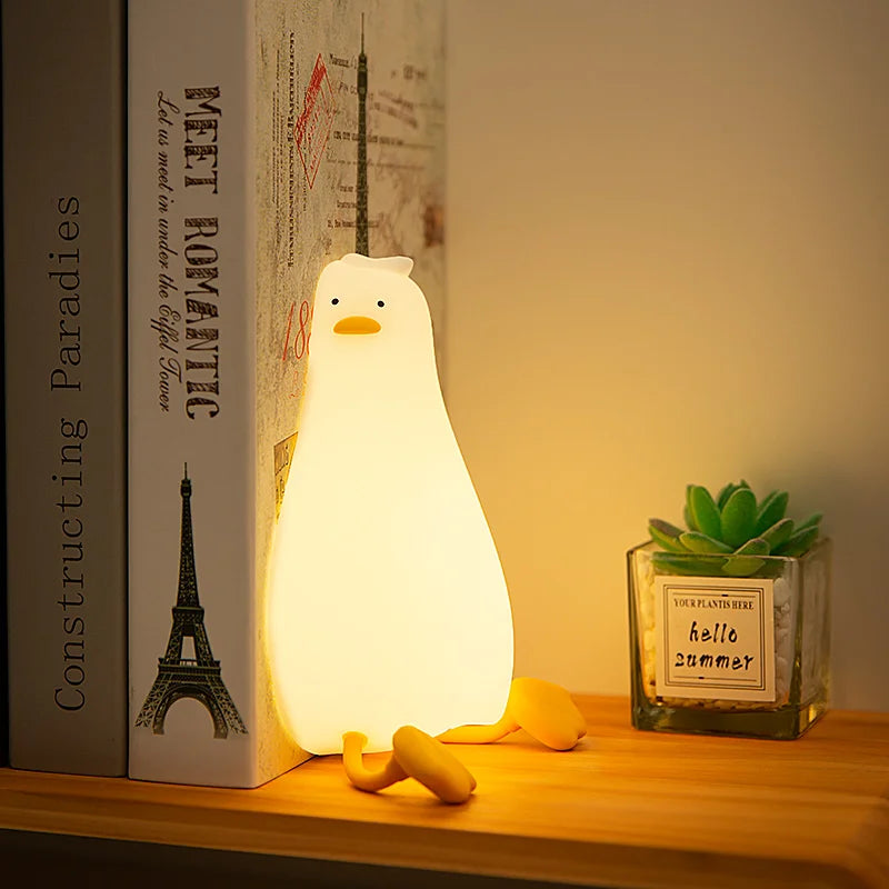 QuackyGlow LED Duck Mood Light | Funny Night Lamp | LED Decoration for Home & Children's Room