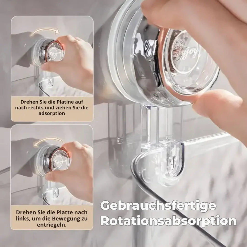 Shower shelf with glacier design – Stylish organization in the bathroom