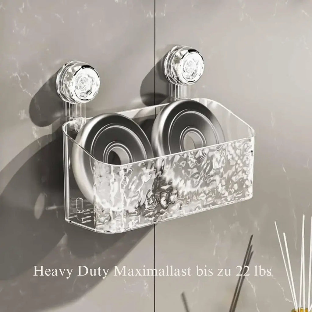 Shower shelf with glacier design – Stylish organization in the bathroom