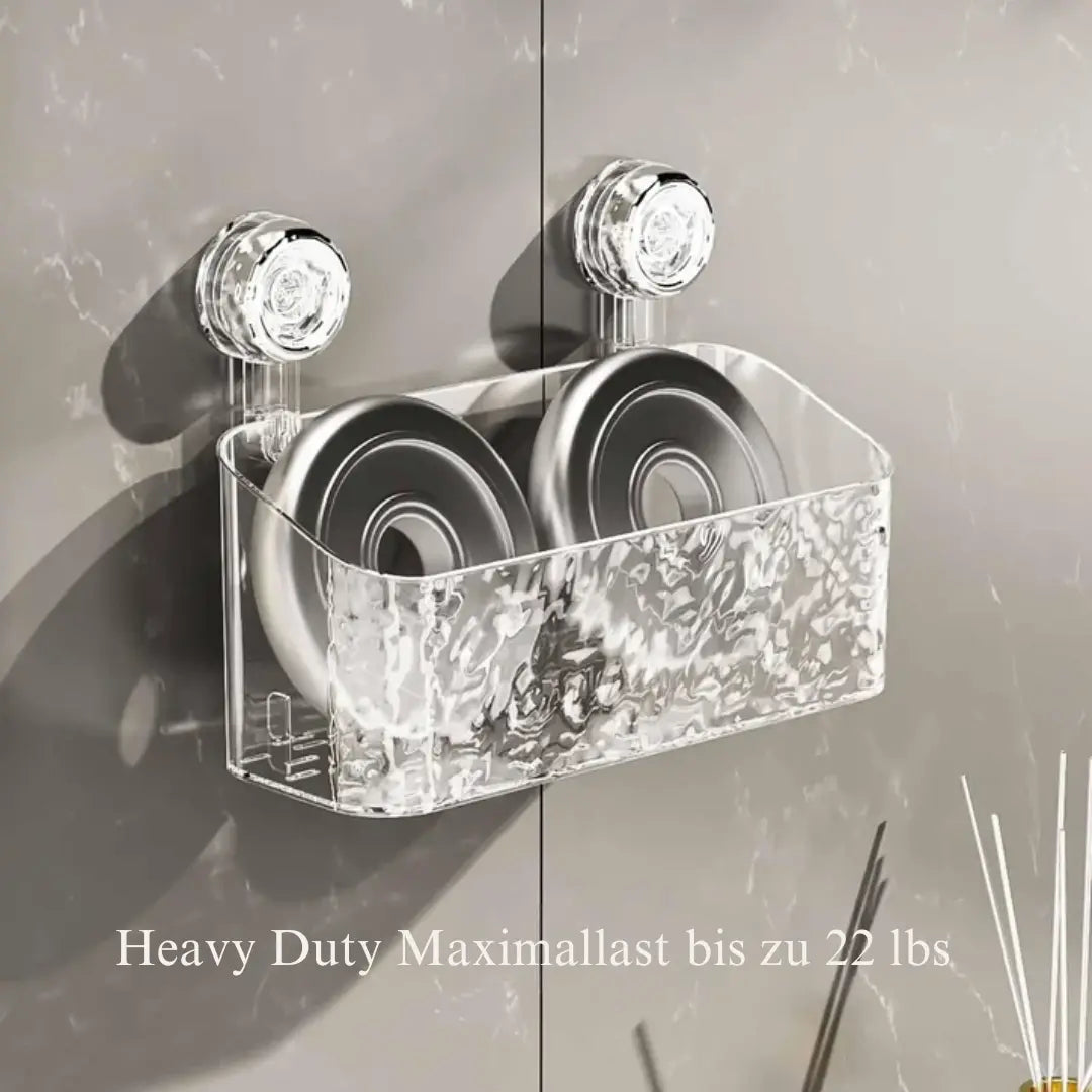 Shower shelf with glacier design – Stylish organization in the bathroom