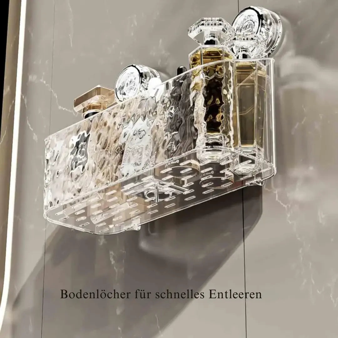 Shower shelf with glacier design – Stylish organization in the bathroom