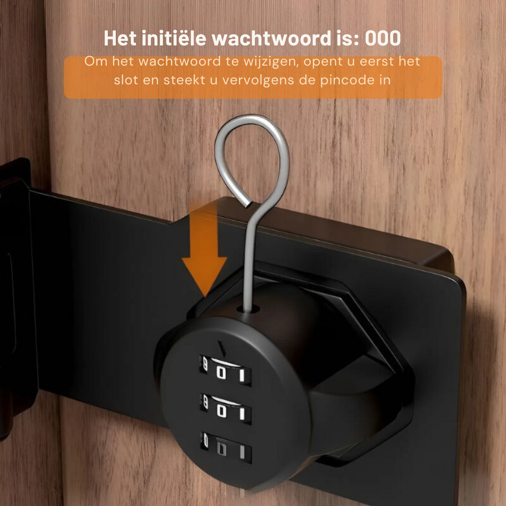 Combination Lock - SafeLock - Keyless - Versatile Security