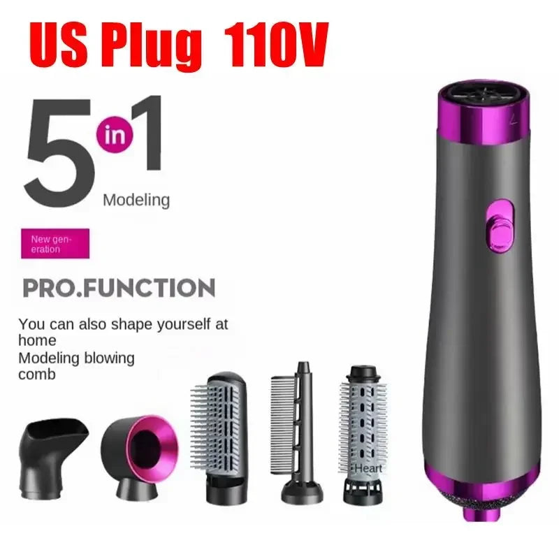 Hair dryer brush set