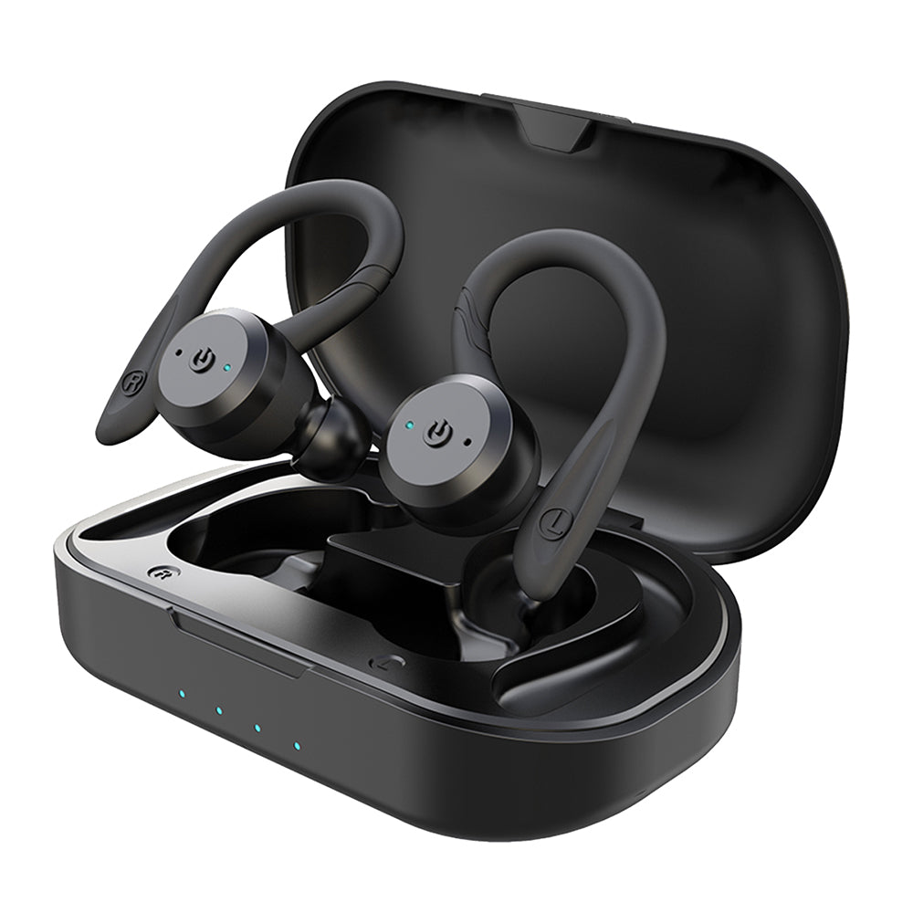 Vega - Waterproof wireless sports earplugs with 20 hours playtime