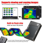 Portable Infrared Thermal Imaging Camera -40~300℃, 3.4 Inch LCD Display, portable digital thermal camera with temperature sensors