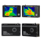 Portable Infrared Thermal Imaging Camera -40~300℃, 3.4 Inch LCD Display, portable digital thermal camera with temperature sensors