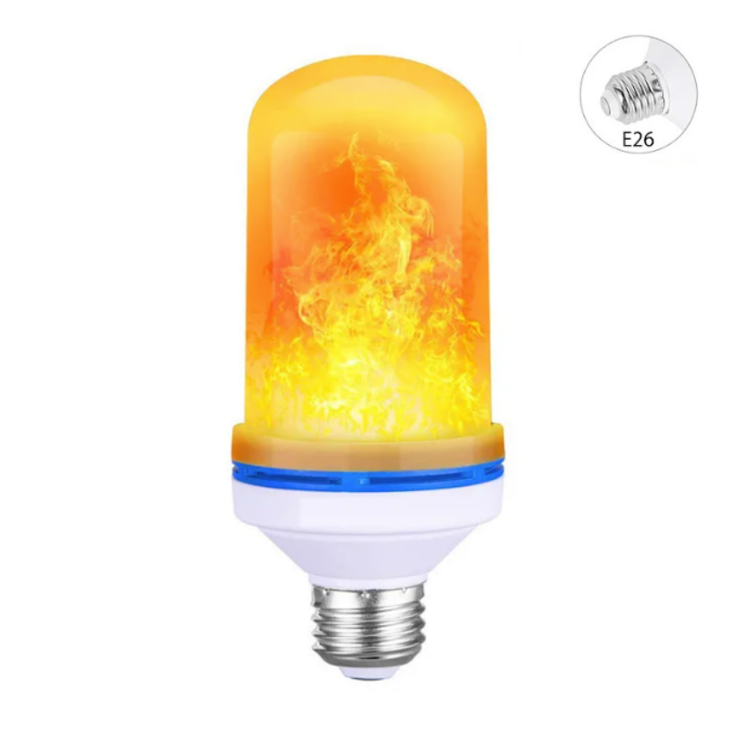 FlameGlow LED Lamp – Flickering Flame Effect for Warm and Cozy Atmosphere