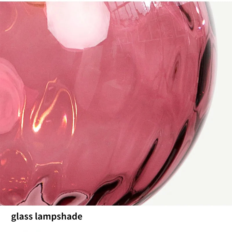 HelderBol - Glass ball pendant lamp