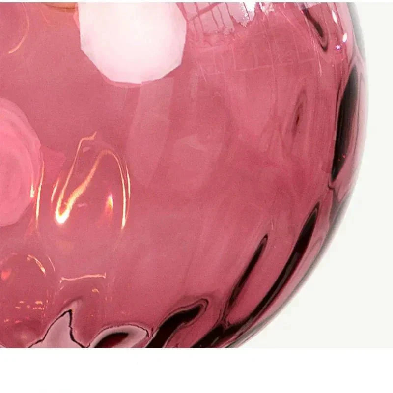 Glasora Pendant Light - Transparent Glass Ball with LED Lighting