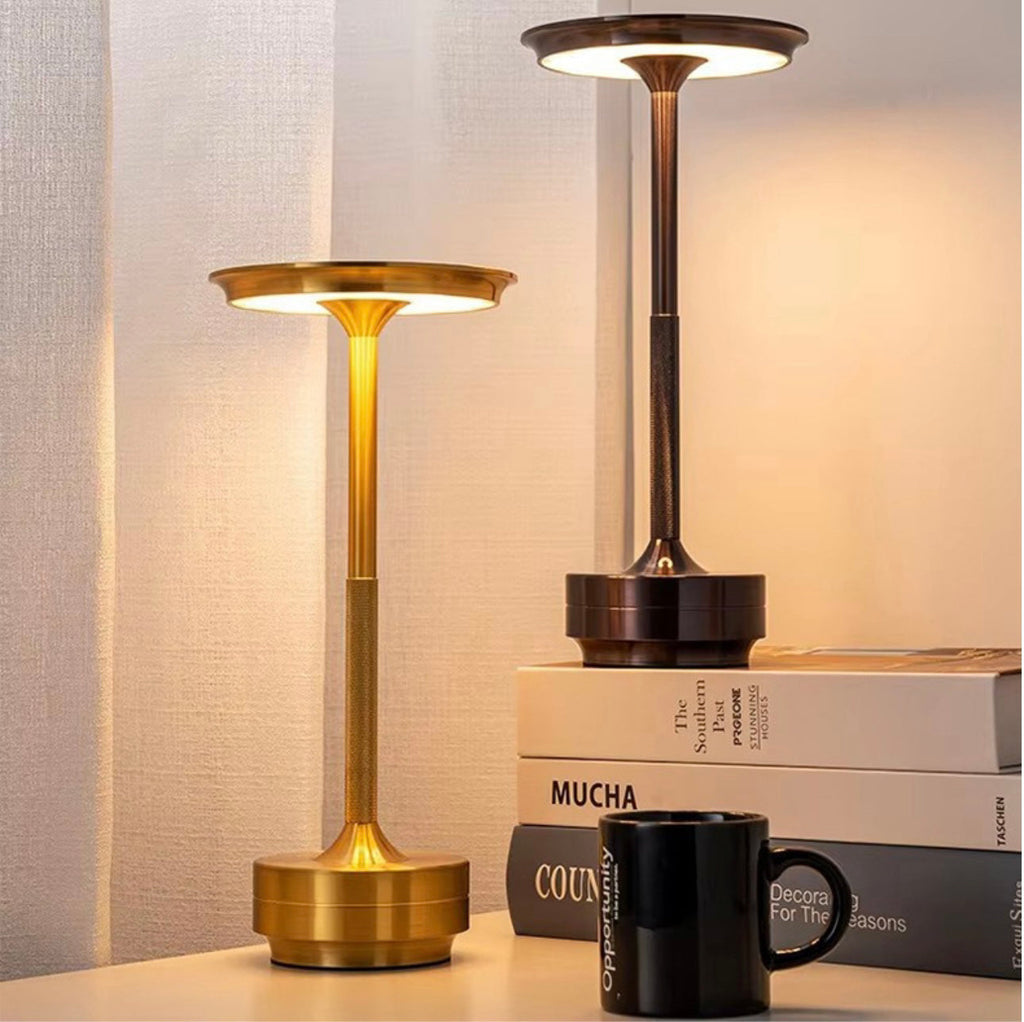 ClarityGlow Luxe Edition | Wireless LED Table Lamp