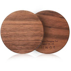 Sustainable Qi Fast Charger made of Bamboo with Overheat Protection