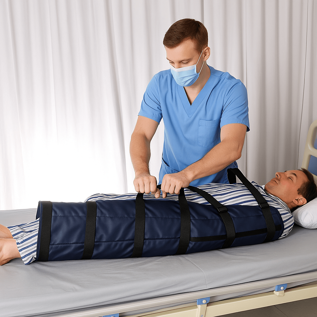 Comfortable transfer aid with padded support
