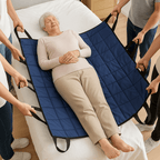 Comfortable transfer aid with padded support