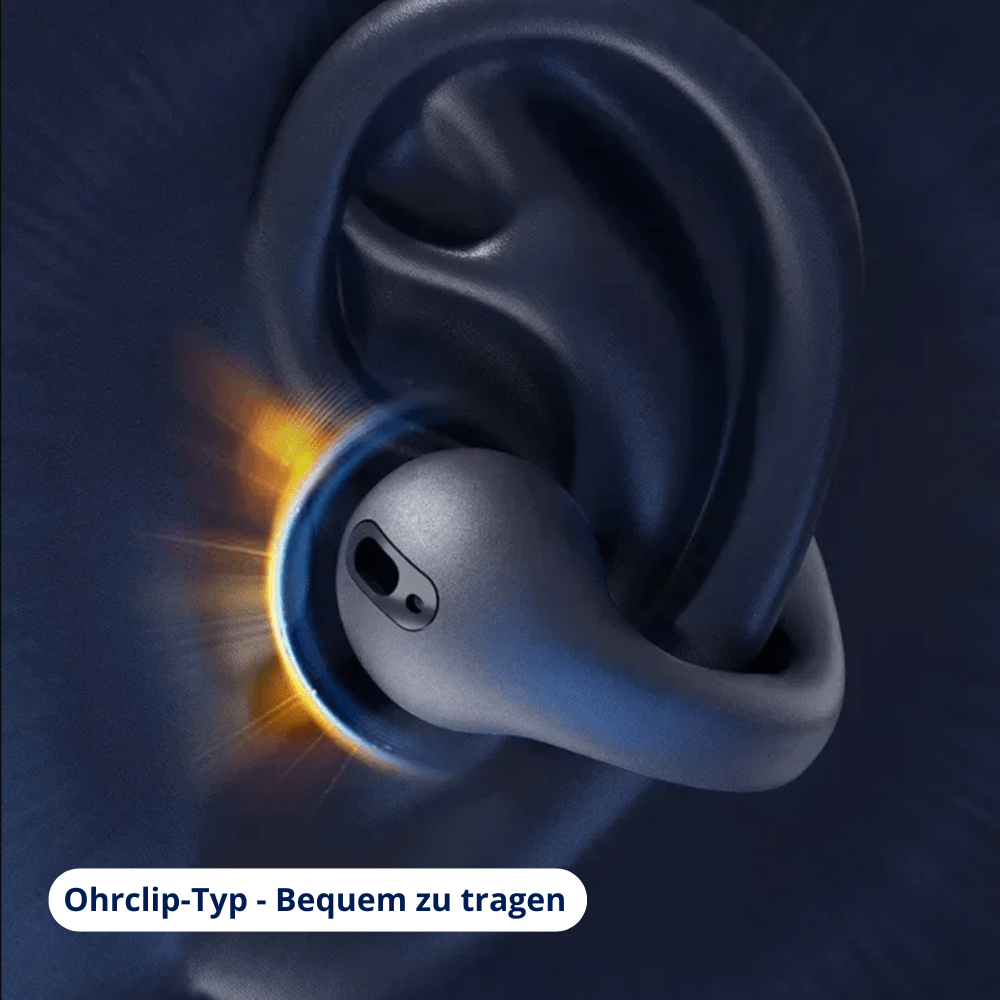 Wireless bone conduction earbuds for clear sound & comfort