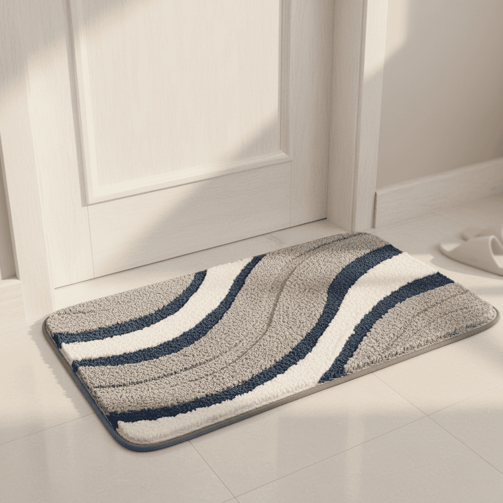 Ultra-soft Bath Mat made of eco-friendly microfiber