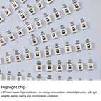 18x3W ABS plastic pool wall lamp underwater light (White)