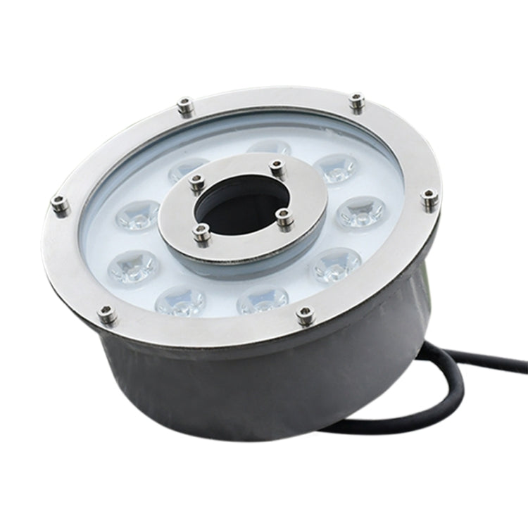 6W Landscape Color Changing Ring LED Aluminum Alloy Underwater Fountain Light (Color Changing)
