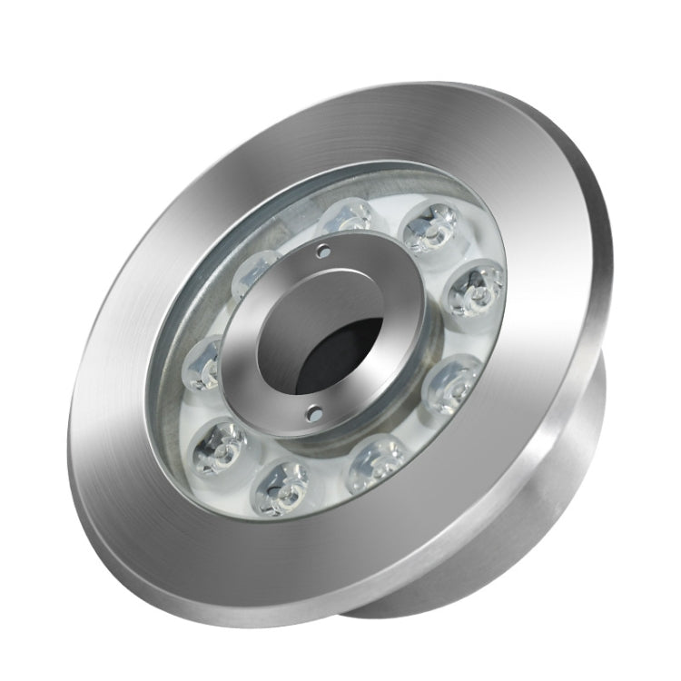 18W Landscape Colored Color Change Ring LED Stainless Steel Underwater Fountain Light (Colorful)