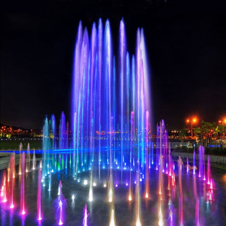 18W Landscape Colored Color Change Ring LED Stainless Steel Underwater Fountain Light (Colorful)