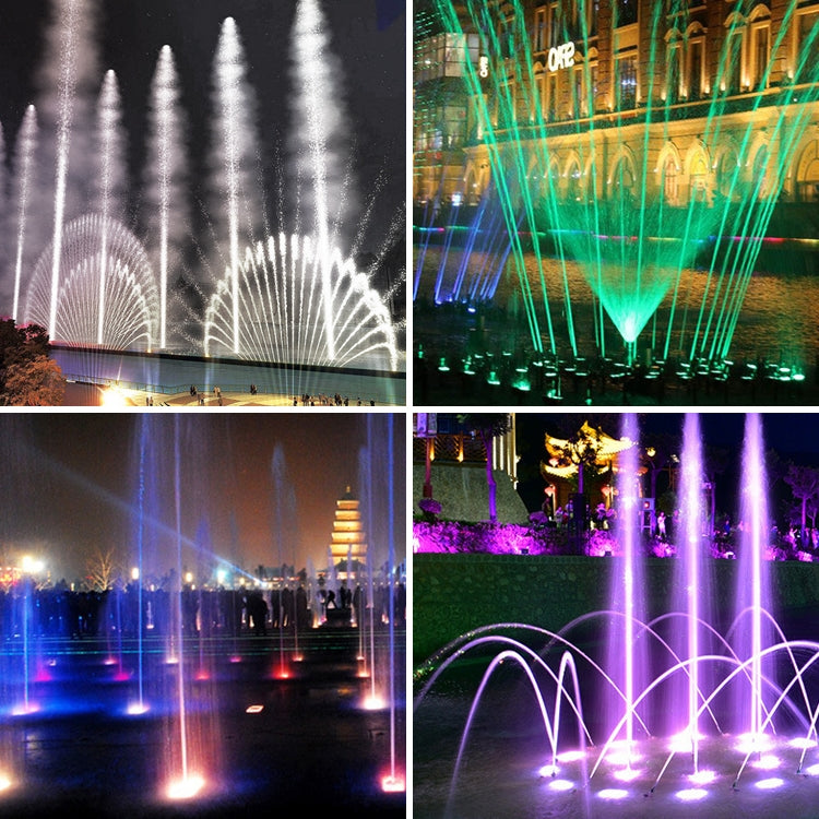 9W Quadrat Park Landscape LED Underwater Light Pool Light (Warm White Light)
