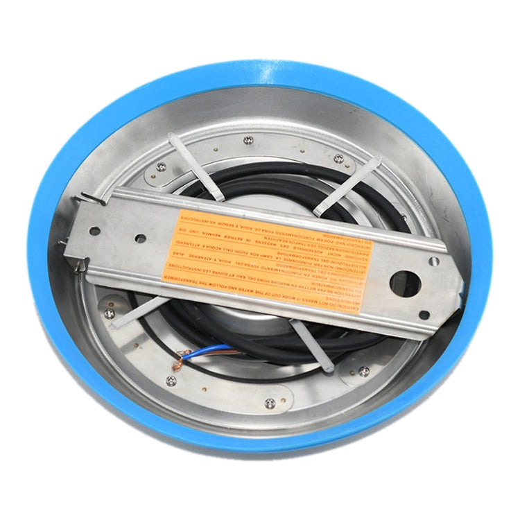 15W LED Stainless Steel Wall Mounted Pool Lighting Landscape Underwater Light (Colored Light + Remote Control)