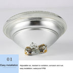 18W LED Recessed Pool Light Underwater Light Source (Warm White Light)