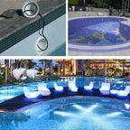 18W LED Recessed Pool Light Underwater Light Source (Warm White Light)