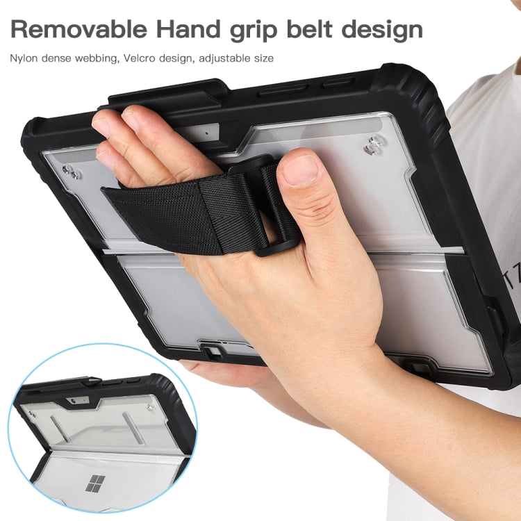 For MicroSoft Surface Pro 4 / 5 / 6 / 7 / 7+ Acrylic transparent hand and shoulder strap laptop case