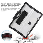 For MicroSoft Surface Pro 4 / 5 / 6 / 7 / 7+ Acrylic transparent hand and shoulder strap laptop case