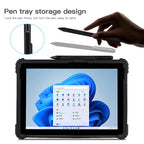For MicroSoft Surface Pro 4 / 5 / 6 / 7 / 7+ Acrylic transparent hand and shoulder strap laptop case