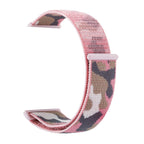 Frerndorf | Nylon Loop Watch Band for Apple Watch Ultra 49mm & Watch Ultra 2 49mm / Series 9 & 8 & 7 45mm / SE 3 & SE 2 & 6 & SE & 5 & 4 44mm / 3 & 2 & 1 42mm (Pink Camouflage)