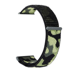 Frerndorf | Nylon Loop Watch Band for Apple Watch Ultra 49mm & Watch Ultra 2 49mm / Series 9 & 8 & 7 45mm / SE 3 & SE 2 & 6 & SE & 5 & 4 44mm / 3 & 2 & 1 42mm (Army Green Camouflage)
