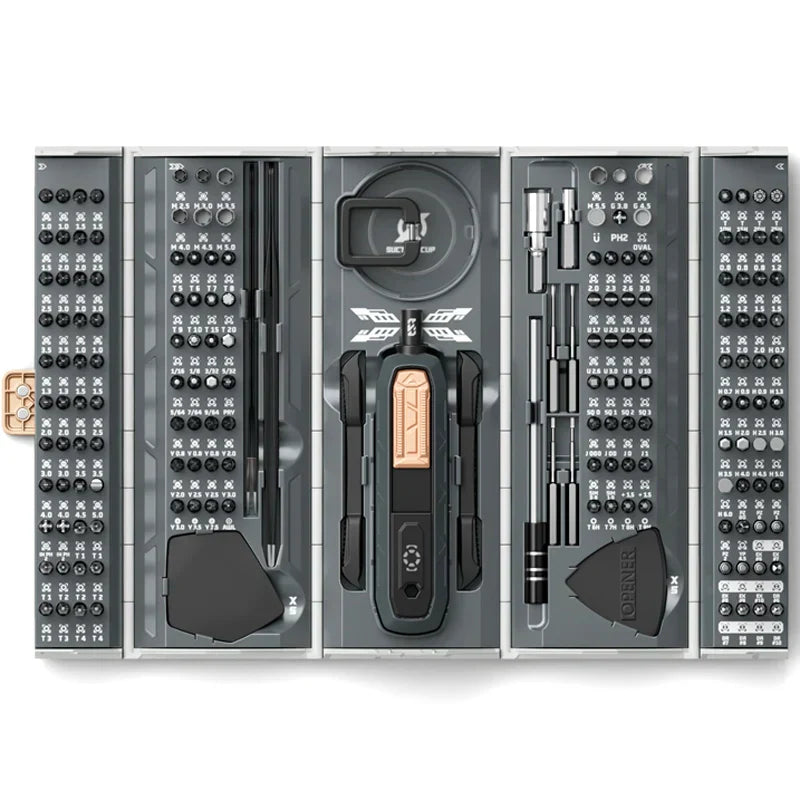 EliteCraft 180-piece Precision Screwdriver Set | Comprehensive toolkit for precision tasks and repairs