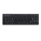 Wired USB Left-Handed Keyboard with Dual HUB Function (Black)