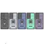 For Samsung Galaxy S24 Ultra 5G Sliding Camshield TPU + PC Shockproof Phone Case with Holder (Gray)