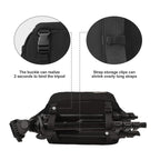 Cwatcun D67 Crossbody Camera Bag Photography Lens Shoulder Bag, Size: 22 x 15 x 15cm S(Black)