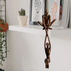 Decorative Resin Sculpture for Love and Balance