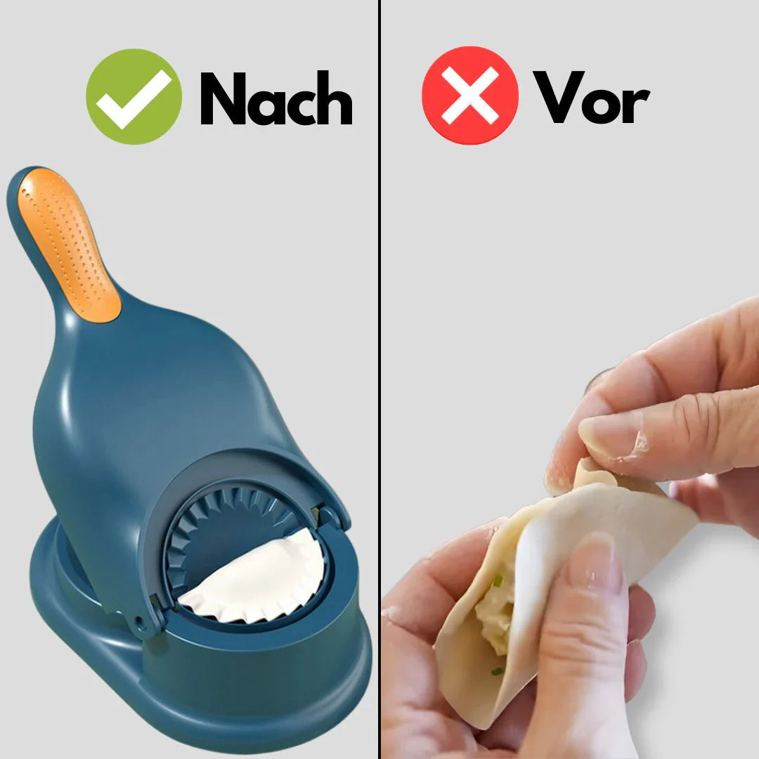 2-in-1 Dumpling machine for dough pockets and fillings