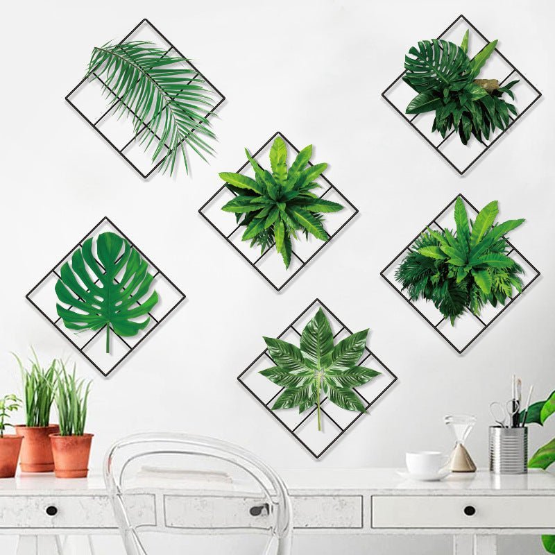Plant stickers - Illusion of realistic plants - Decorate in style