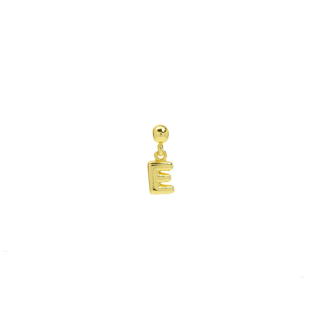 Dainty Satellite Bubble Letter Name Necklace
