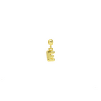 Dainty Satellite Bubble Letter Name Necklace