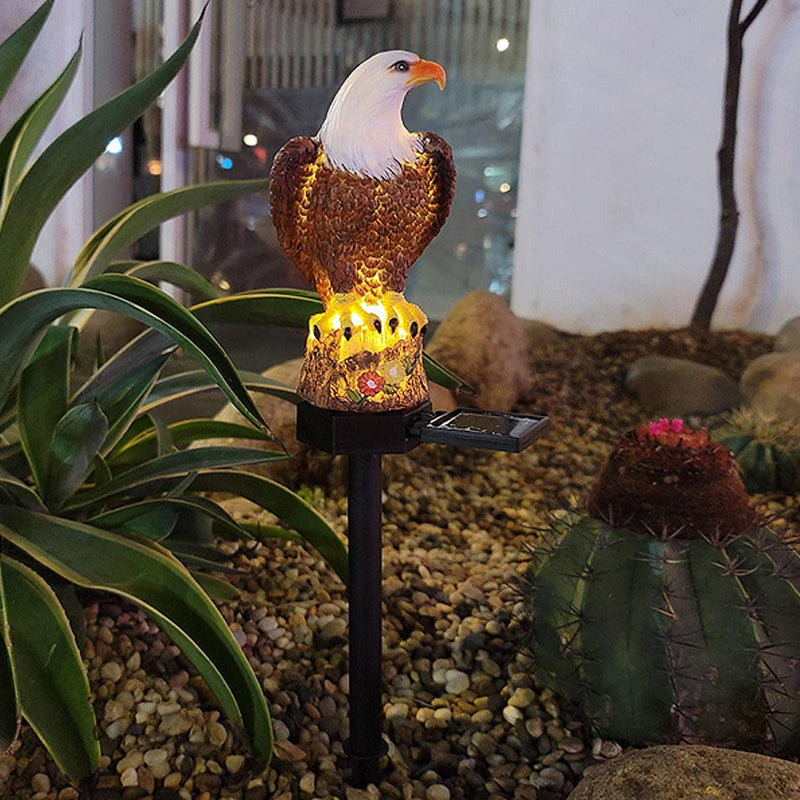 Eagle figurine Garden Solar post