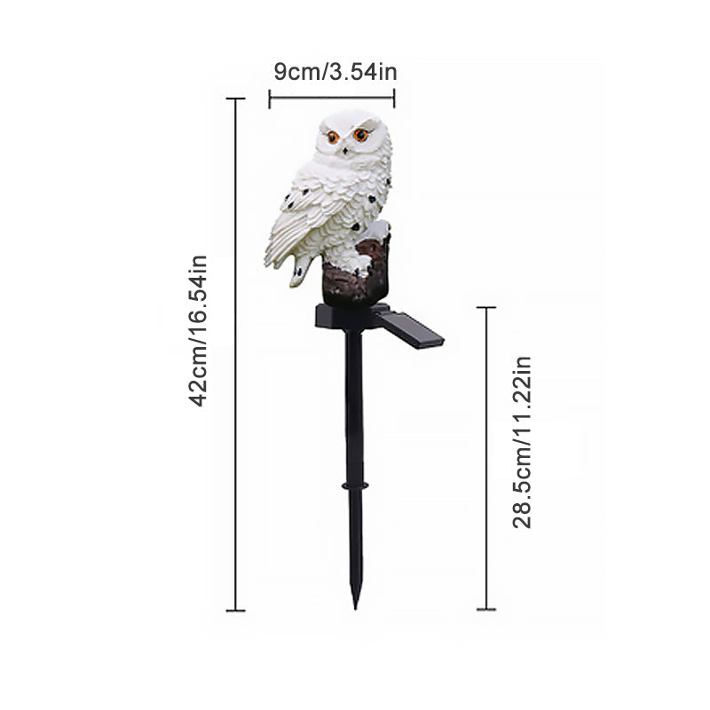 Eagle figurine Garden Solar post