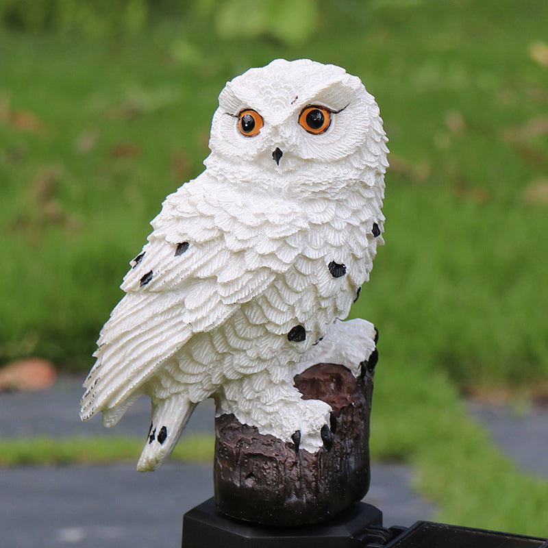 Eagle figurine Garden Solar post