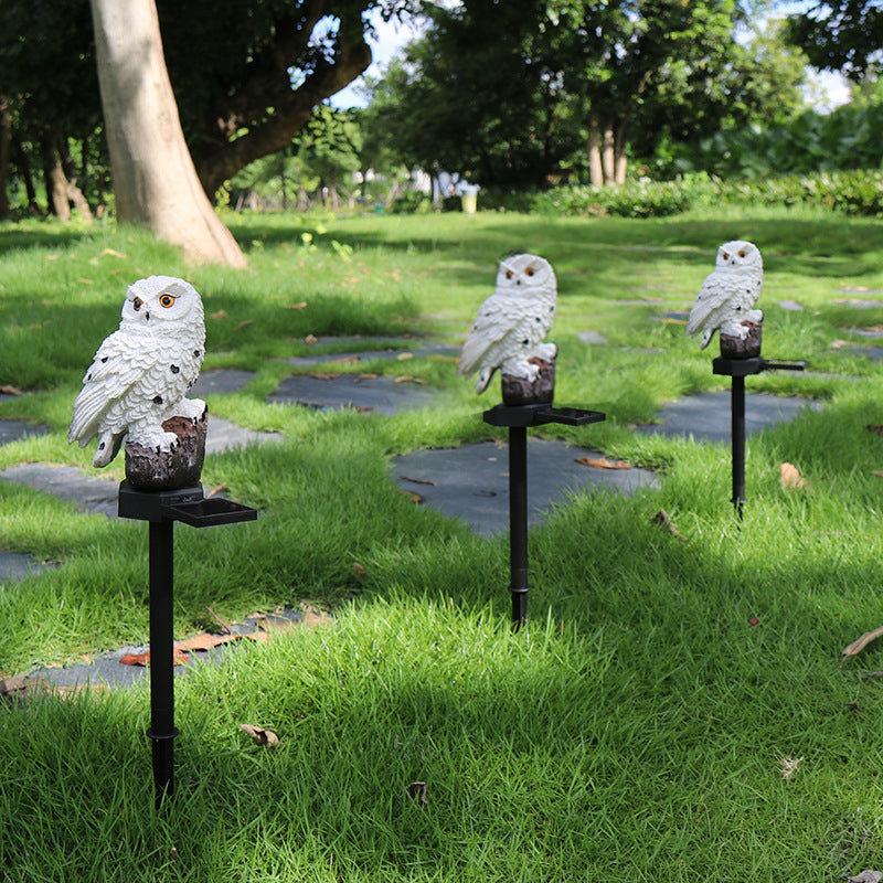 Eagle figurine Garden Solar post